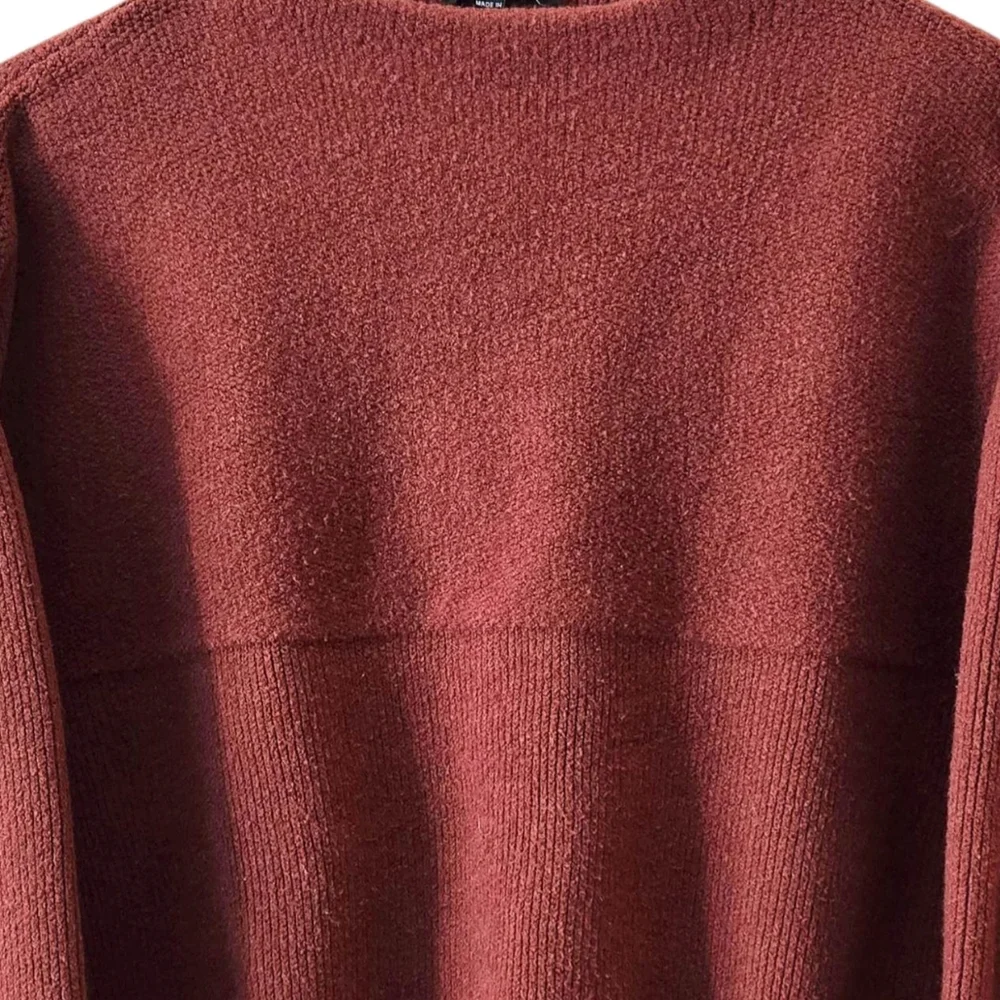 Lulu's Rust Fall Sweater - Picture 8 of 9